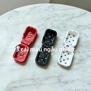 3/5 Cái Vỏ Bọc Đầu Bàn Chải Đánh Răng Oral-B Thiết Kế Thông Gió Mũ Nhựa Cho Đầu Bàn Chải Giảm Mùi Hôi Màu Sắc Ngẫu Nhiên Hộp Đựng Bàn Chải Đánh Răng Du Lịch