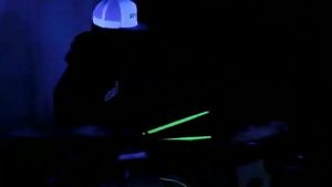 5A Drum Sticks Nylon Fluorescent Drumsticks Stage Performance Light Up Professional Drumsticks