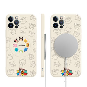 (MagSafe)100% Authentic Disney iPhone Case for iPhone17 17promax Magsafe Case 17pro Casing 17Air 16pro 16promax 16 16plus Silicone Soft Cases 15promax 15 15pro 15plus TPU Cover 14promax 14 14pro 14plus Shockproof Full Protection DT15TM2(TMM1)