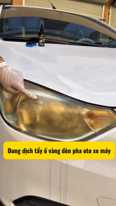 TẨY Ố ĐÈN XE MÁY  Ô TÔ- an toàn cho bề mặt nhựa. hàng chính hãng