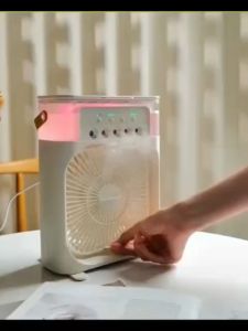 Quạt Điều Hòa Mini - Máy Điều Hòa Hơi Nước Siêu Mát - Điều Hoà Phun Sương-invester.Công nghệ Đài Loan
