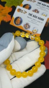 Vòng tay phong thủy mệnh kim tam hợp dần ngọ tuất - size 8 10ly cho nữ - có khai quang điểm nhãn may mắn tài lộc - bảo hành 12 tháng - PHONG THỦY ANH VŨ