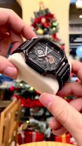 Đồng Hồ Nam Mặt Vuông Chính Hãng Ulzzang U33 TD6 Dây Da Cao Cấp Kiểu Dáng Thời Trang Đẹp Độc Lạ Cá Tính Giá Rẻ