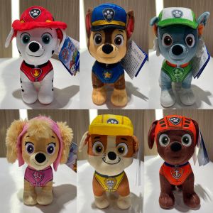 ของแท้ Paw Patrol 8 ชนิดกู้ภัยล้อ Series ตุ๊กตาของเล่นตุ๊กตาสัตว์ได้รับอนุญาตอย่างเป็นทางการของเล่นตุ๊กตาเด็กของขวัญวันเกิด