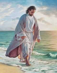 Oil Painting By Numbers Jesus DIY Number Drawing Canvas Pictures By Numbers Home Decor Large Size