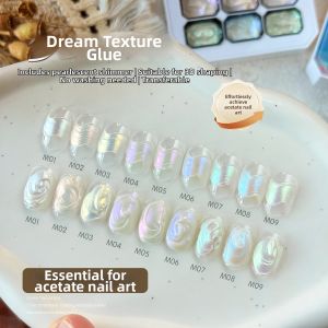 GAOY | Vinegar-based Shiny Textured Nail Gel