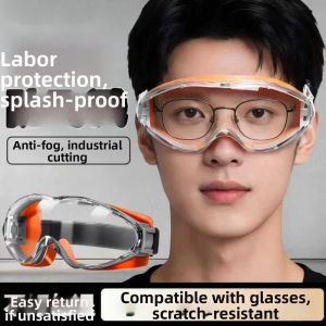 Anti-fog Wear-over-Glasses Safety Goggles For Welding and Grinding