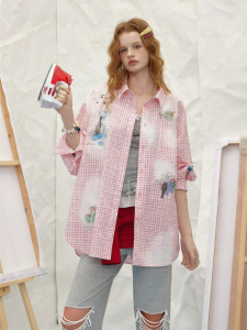 Unifree | Illustrator Collaboration Sweet Long Sleeve Shirt