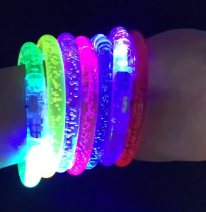 ⭐SG SELLER⭐ LED Glow Bracelets Party Concert Support Fluorescent Bracelet Wristbands Glow In The Dark Holiday Decor Supplies