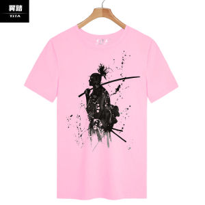 Ink Wash Style 100% Cotton T-shirt