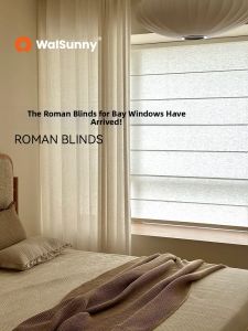 Custom Designer Roman Shade for Bedrooms Balconies and Living Rooms