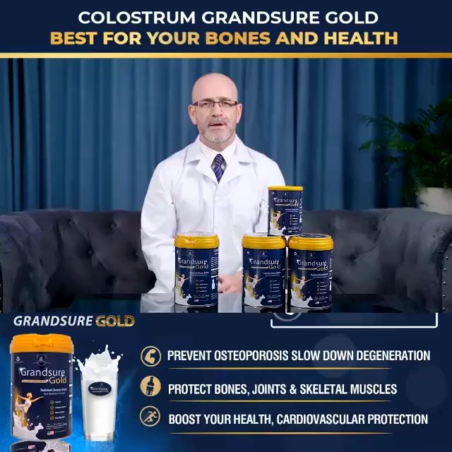 [legit] Authentic Goods Grandsure Gold Grandsure Max Colostrum Milk 400g Support Bone Njoint The