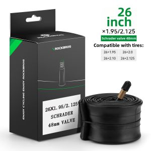 RockBros | Bicycle Inner Tube 26/27.5 Inch Butyl Rubber Tire US Valve