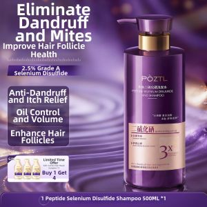 Pozitilan | Selenium Disulfide Dandruff Control Oil Removal Itch Relief Scalp Cleansing Shampoo