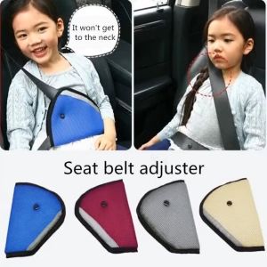 Car child seat belt anchors Car seat belt triangle adjusters Prevent strangulation seat belt guards
