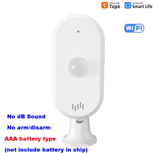 Tuya WiFi PIR Motion Sensor Human Body Detect Sensor Smart Life Infrared PIR Sensor for Home Security Protection