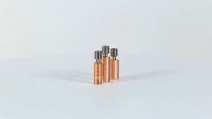 Tembaga Merah Bimetal Tenggorokan 3D Printer Part Untuk E3D V6