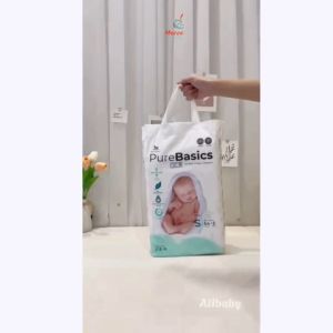 Bỉm quần Applecrumby Pure Basics M/L/XL/XXL cho bé tã quần ngày đêm thấm hút tốt - Monnie Kids