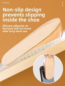 ZUYINBULUO | Silent Height-increasing Womens Heel Pad with Silicone Thickening