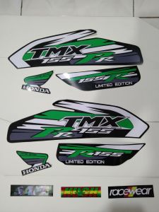 TMX 155 LIMITED EDITION STICKER DECALS W FREEBIES