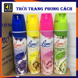 Bình Xịt phòng Nước Hoa LYMO 350ML - Nước Hoa Xịt Phòng Thơm Lâu Cao Cấp Hương Nước Hoa Giúp Khử Mùi Làm Thơm Phòng
