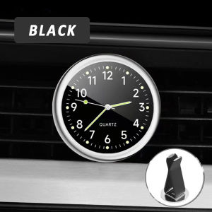 1PCS Glow Decorative Clock Car Mini Electronic Clock Automobile Air Outlet Dashboard Clock Car Decoration Exclusive