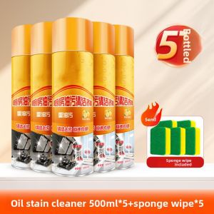 MONLEYTA | Powerful Oil Stain Remover Cleaner Kitchen Exhaust Fan Heavy Oil Stain Foam Cleaning Grease Spotless Magic Tool