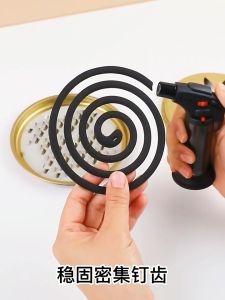 Bekas Ubat Nyamuk Bertudung Mosquito Coil Holder Coil Box Mosquito Repellent Container Coil Tray With Cover