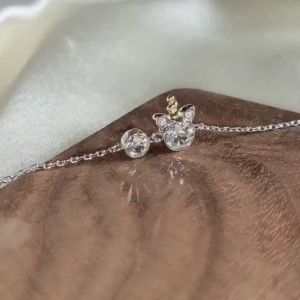 Her Jewellery Unicorn Bracelet - Luxury Crystal Embellishments plated with 18K Gold