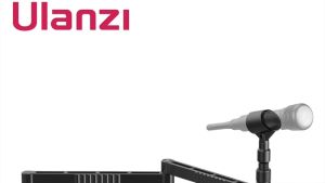 ULANZI LS26 Low Profile Microphone Boom Arm Mic Holder Mount Clip Desktop Table Clamp Stand