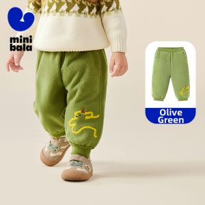 MINI BALA | Warm Fleece Pants Childrens and Baby Trousers