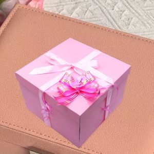 5th Floor Surprise Explosion Box DIY Easy To Install Creative Suitable As Gift for Valentines Day Birthday Wedding Anniversary