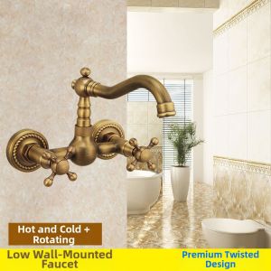 JUNSHEN | Vintage Style Foldable Swivel Faucet