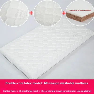 Natural Coconut Matress for Babies Latex Nursery Bed Pad Infant Spine Protection Children Baby Matress Sleep Comfortably