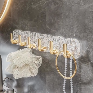 Strong Wall Hook Self Adhesive Hooks sticky Hook Door Wall Hangers Luxury Durable Traceless Hook - DailyDwell1