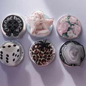 Portable Creative Magsafe Airbag Phone Stand Shell Original Design Magnetic Absorption iPhone Holder Lightweight Mobile Accessory