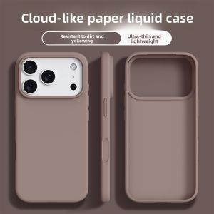 DAIMANG | Ultra Thin Silicone Case with Full Camera Protection for iPhone 17 Pro