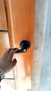 Door lock Mute Door Knob Lock Set Lock With 3 Keys Aluminium Alloy Handle Lock Stainless Steel Square Door Lockset Entrance Lock