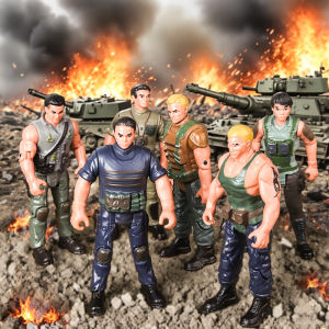 Oenux Explorer Soldier Action Figure Police Officer Model Realistic Articulated 1/12 Scale Figurine Display Collection Gift