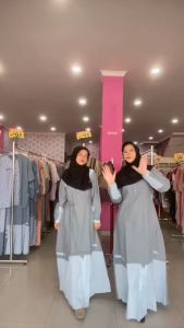 Raunapride Baju Gamis Wanita / RGD-116 / Fashion Muslim Kekinian