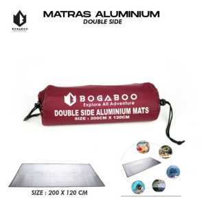 Matras Foil Double Side Size 200 x 120 cm Ultralight - Matras Alumunium - Alas Tenda - Matras Camping - Matras Tenda - Matras Olahraga - Matras Touring - Matras Outdoor