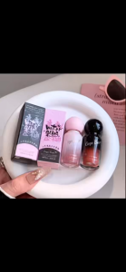 ลิปสติก Gege Bear ลิปกลอส Lip Glaze ลิปกลอสเจลลี่ ลิปบาล์ม เนื้อน้ำ ให้ความชุ่มชื้น ติดทนยาวนาน พกพาง่าย สีสวย ติดทนระดับหนึ่ง เกลี่ยง่าย