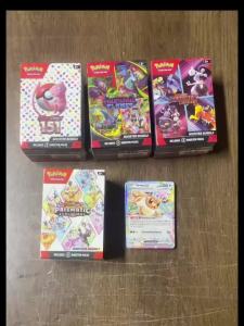 Takara Tomy | Pokémon V10 Booster Phantasmal Destined Rival Prismatic Evolutions Scarlet Violet 151 Đồ Chơi Thẻ Giao Dịch Bằng Tiếng Anh Dành Cho Người Sưu Tầm