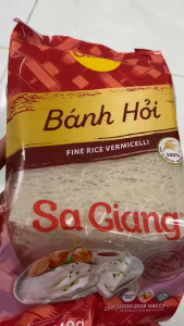 Bánh Hỏi Sa Giang 340g – Món Ngon Truyền Thống Chuẩn vị thuận tiện chế biến và thuận tiện xử dụng