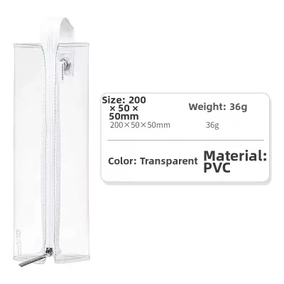 KOKUYO | Transparent Large Capacity Pencil Case