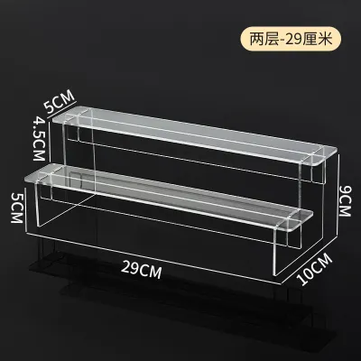 Acrylic Transparent Display Stand Storage Shelf for Figurines Bubble Mat Display Cabinet Modern Minimalist Home Organizer
