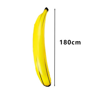 Đồ Chơi Tương Tác Hình Quả Chuối Bơm Hơi Bằng PVC Cho Quán Bar Hộp Đêm Tiệc Tùng Phụ Kiện Sân Khấu Vận Hành Thủ Công Kích Thước 25cm