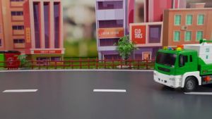 รถของเล่นเด็ก | ชุดรถของเล่น รถขยะ รถบรรทุกของเล่นเด็กมาใหม่ ของเล่นจำลอง ของเล่นมีไฟ