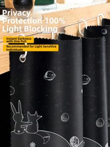 YASHU | Total Light Blocking Bed Curtain
