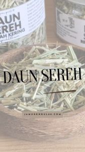 Daun Sereh Kering - Teh Daun Sereh - Lemongrass Leaves Kualitas Premium